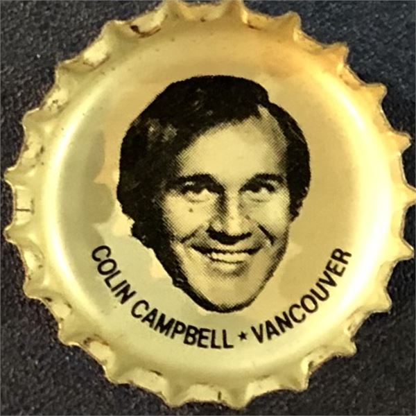 1980-81 PEPSI NHL BOTTLECAPS - COLIN CAMPBELL