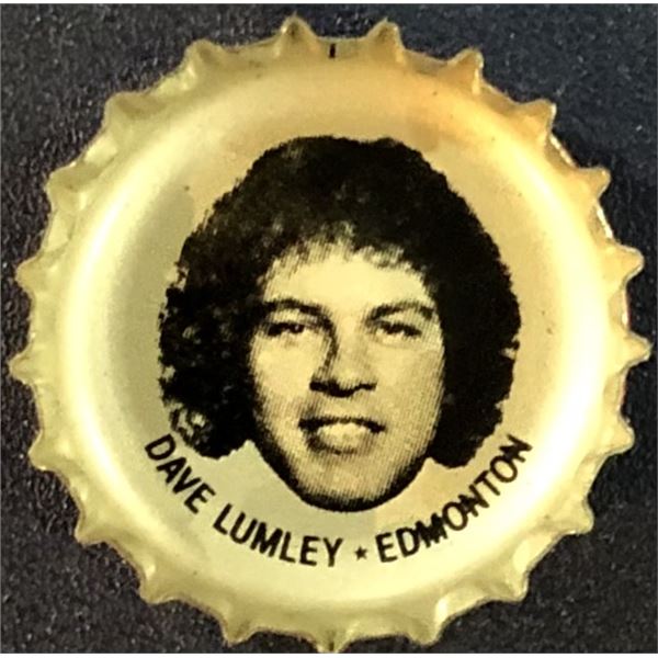 1980-81 PEPSI NHL BOTTLECAPS - DAVE LUMLEY
