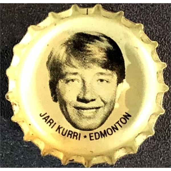 1980-81 PEPSI NHL BOTTLECAPS - JARI KURRI (HOF)