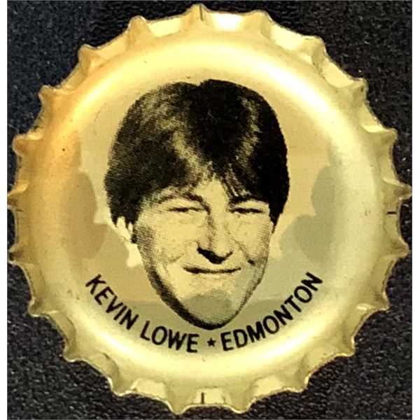 1980-81 PEPSI NHL BOTTLECAPS - KEVIN LOWE (HOF)