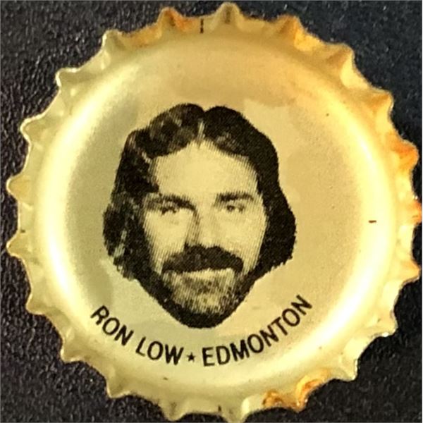 1980-81 PEPSI NHL BOTTLECAPS - RON LOW