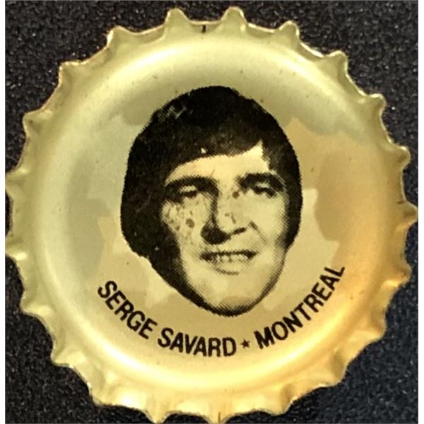 1980-81 PEPSI NHL BOTTLECAPS - SERGE SAVARD (HOF)