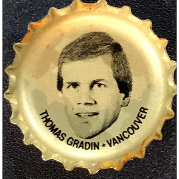 1980-81 PEPSI NHL BOTTLECAPS - THOMAS GRADIN