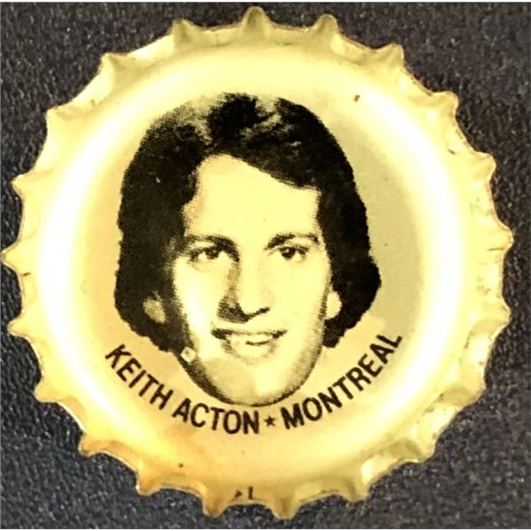 1980-81 PEPSI NHL BOTTLECAPS - KEITH ACTON