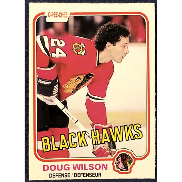1981-82 O-PEE-CHEE DOUG WILSON (HOF)