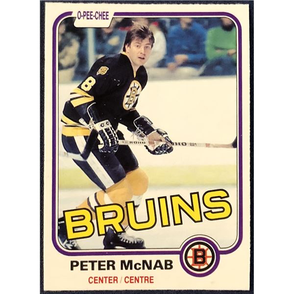 1981-82 O-PEE-CHEE PETER McNAB