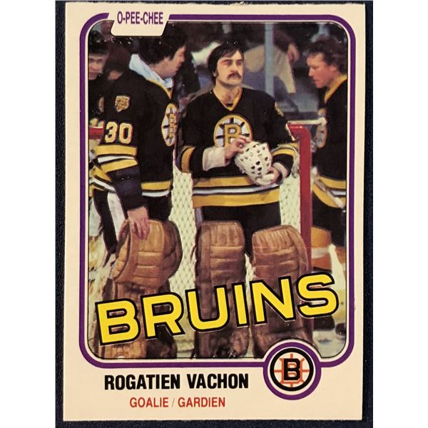 1981-82 O-PEE-CHEE ROGIE VACHON (HOF)