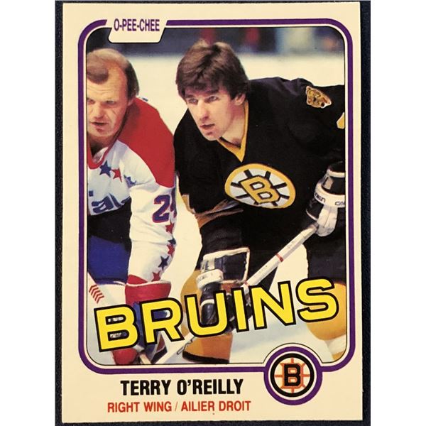 1981-82 O-PEE-CHEE TERRY O'REILLY