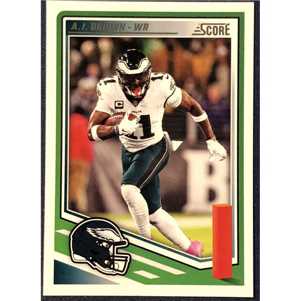 2025 SCORE NFL A.J. BROWN