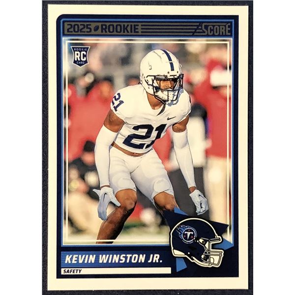 2025 SCORE NFL KEVIN WINSTON JR. ROOKIE CARD