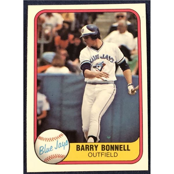 1981 FLEER BARRY BONNELL