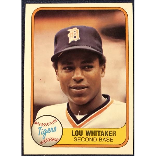1981 FLEER LOU WHITAKER
