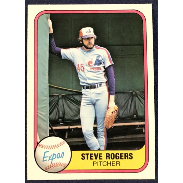 1981 FLEER STEVE ROGERS