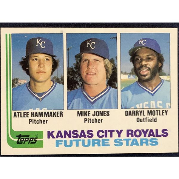 1982 TOPPS ATLEE HAMMAKER ROOKIE CARD