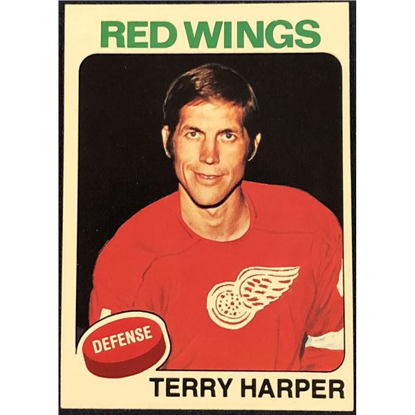 1975-76 TOPPS NHL HOCKEY TERRY HARPER