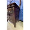 Image 4 : Wooden Washstand with Drawer and Cabinet, 44" High