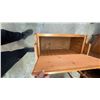 Image 5 : Wooden Storage Chest With Hinged Lid, 34" x 16" x 18.5"