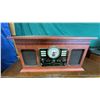 Image 1 : Jensen JTA-222 Turntable With AM/FM Radio, Cassette, AUX Input