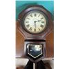 Image 1 : Caravelle Chime Wall Clock with Pendulum