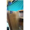 Image 10 : Wooden Cabinet With Brass Hardware, 49"H x 36"W x 21"D