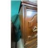 Image 3 : Wooden Cabinet With Brass Hardware, 49"H x 36"W x 21"D