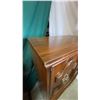 Image 5 : Wooden Cabinet With Brass Hardware, 49"H x 36"W x 21"D