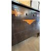 Image 7 : Wooden Dresser With Mirror and Brass Hardware, 43"W x 71"H x 21"D