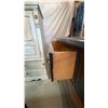 Image 9 : Wooden Dresser With Mirror and Brass Hardware, 43"W x 71"H x 21"D