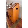 Image 3 : Wooden Bin with Hinged Lid and Drawer