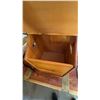 Image 4 : Wooden Bin with Hinged Lid and Drawer