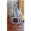 Image 1 : Milk Bottle Carrier with Six Glass Milk Bottles