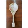 Image 2 : Hand-Painted Floral Wooden Hand Mirror
