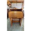 Image 1 : Winners Only Inc. Oak Roll Top Desk with Drawer and Cubbies