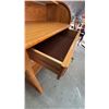 Image 4 : Winners Only Inc. Oak Roll Top Desk with Drawer and Cubbies