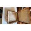Image 3 : Wooden Footstool with Needlepoint Top and Storage