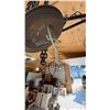 Image 5 : Four-Light Black Faux Leather Billiard Pool Table Hanging Pendant Lamp