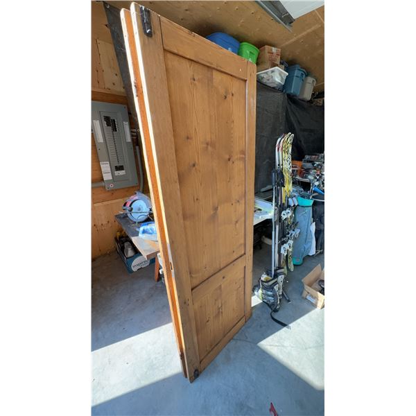 Wooden Spanish Doors with Iron Hardware