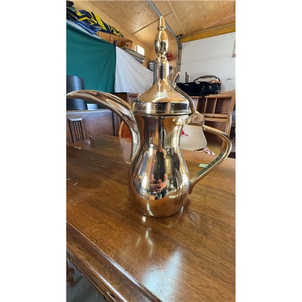 Mousa Stainless Steel Arabic Coffee Pot Dallah 1.5L