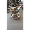 Image 1 : Poole Silver Co. Silver Plated Gravy Boat with Underplate