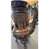 Image 2 : Engraved Metal Samovar With Lid And Ornate Detailing