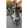 Image 4 : Engraved Metal Samovar With Lid And Ornate Detailing