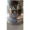Image 7 : Engraved Metal Samovar With Lid And Ornate Detailing