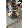 Image 5 : Ornate Silverplate Wine Cooler and Matching Tray Set
