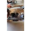 Image 4 : English Silver-Mounted Cobalt Glass Salt Cellar