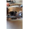 Image 5 : English Silver-Mounted Cobalt Glass Salt Cellar