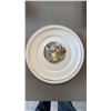 Image 1 : Harker Pottery Co. Plate with 22 KT Gold Accent