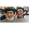 Image 1 : Royal Doulton Toby Mugs and “Penny” Figurine Group