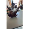 Image 4 : Solid Myrtle Wood Hand Carved Whale Sculpture