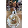 Image 1 : Decorative Housewares Including Child's Bowl, Wood Box, Glass Jars and Placemats