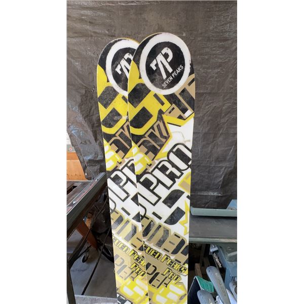 Seven Peaks Pro Skis with Marker Bindings